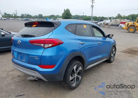 2018 Hyundai Tucson Limited z USA, uszkodzony, nr VIN KM8J3CA28JU711092